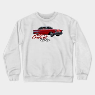1957 Chevrolet Bel Air 2 Door Sedan Crewneck Sweatshirt